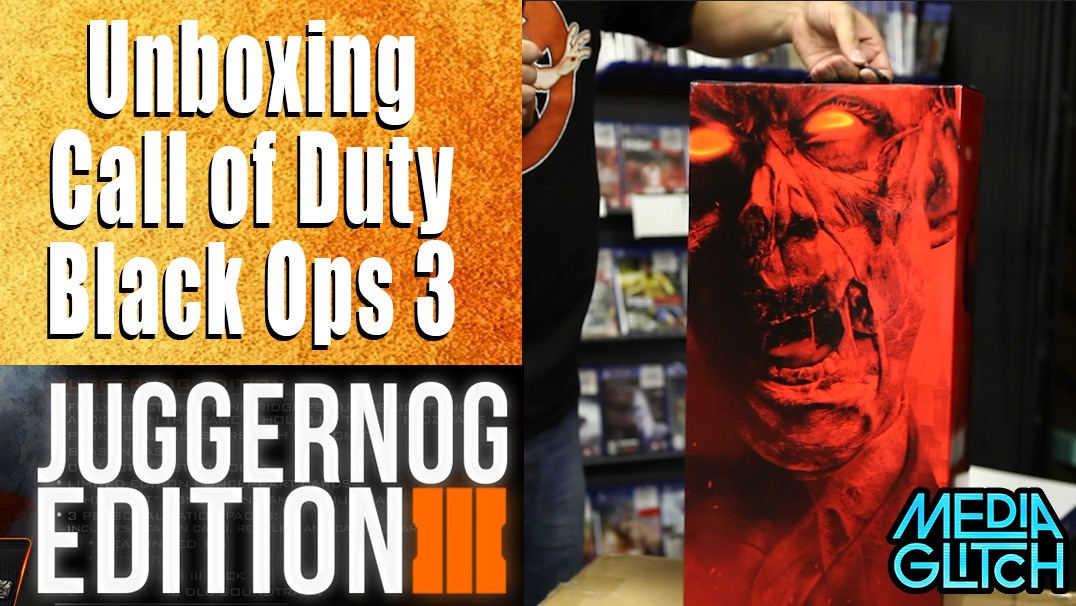 Unboxing Call of Duty Black Ops 3 Juggernog Edition Gamester 81