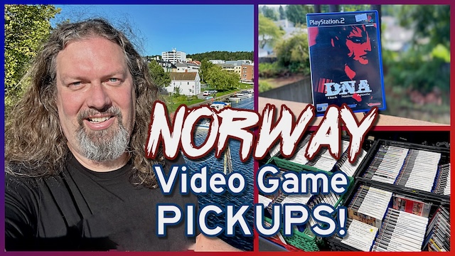 Norway Trip (Part 2) - RetroMessa Expo + GAME & MUSIC PICKUPS!