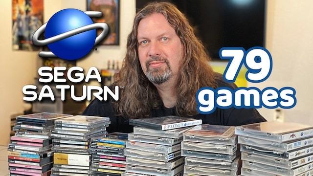 My Sega Saturn Game Collection (Rare + Japanese Imports + More!)