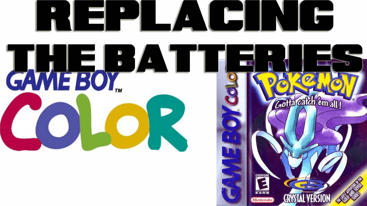 How To Replace GameBoy Color Cartridge Batteries Gamester 81